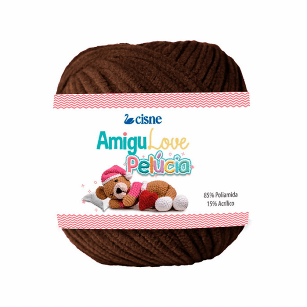 FIO CROCHE AMIGULOVE PELUCIA 80G