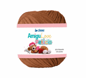 FIO CROCHE AMIGULOVE PELUCIA 80G