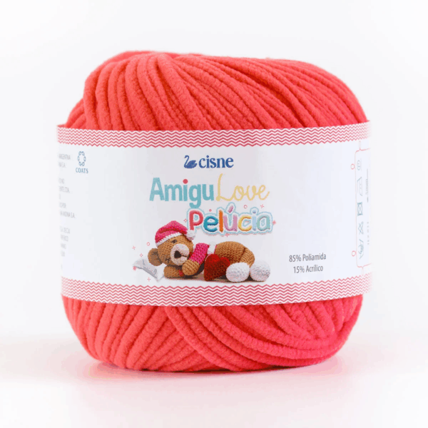 FIO CROCHE AMIGULOVE PELUCIA 80G