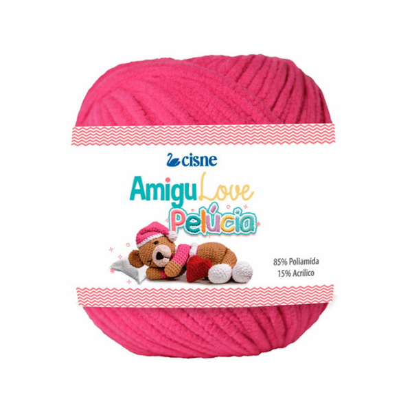 FIO CROCHE AMIGULOVE PELUCIA 80G