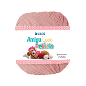 FIO CROCHE AMIGULOVE PELUCIA 80G