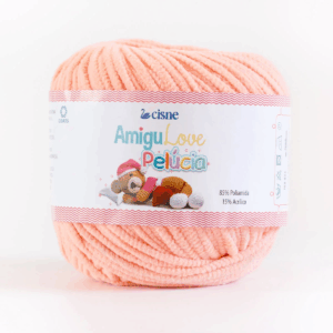 FIO CROCHE AMIGULOVE PELUCIA 80G