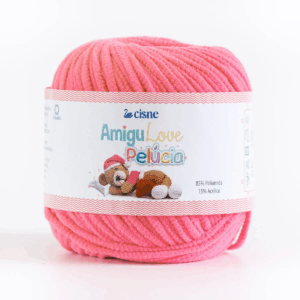 FIO CROCHE AMIGULOVE PELUCIA 80G