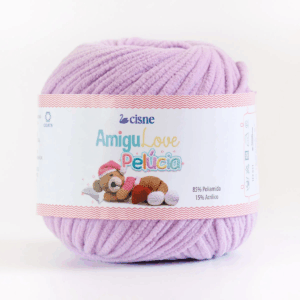 FIO CROCHE AMIGULOVE PELUCIA 80G