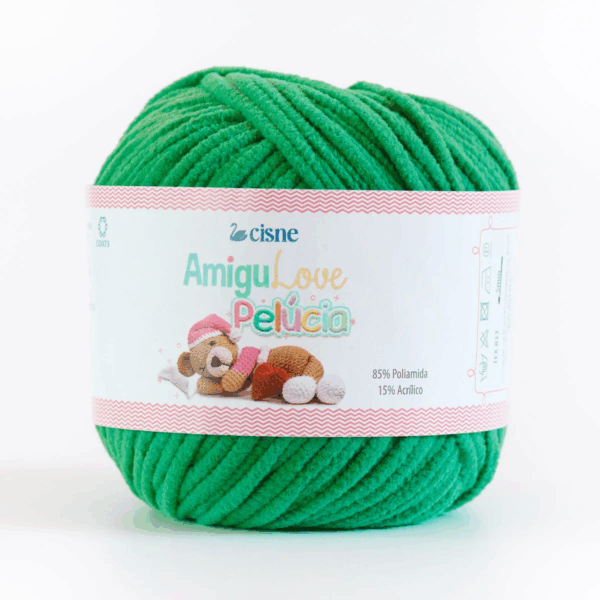 FIO CROCHE AMIGULOVE PELUCIA 80G