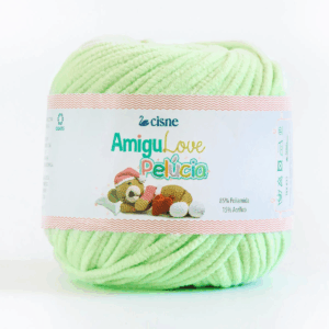 FIO CROCHE AMIGULOVE PELUCIA 80G