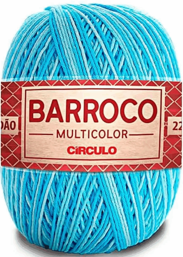 BARBANTE BARROCO MULTICOLOR PREMIUM 6 400G