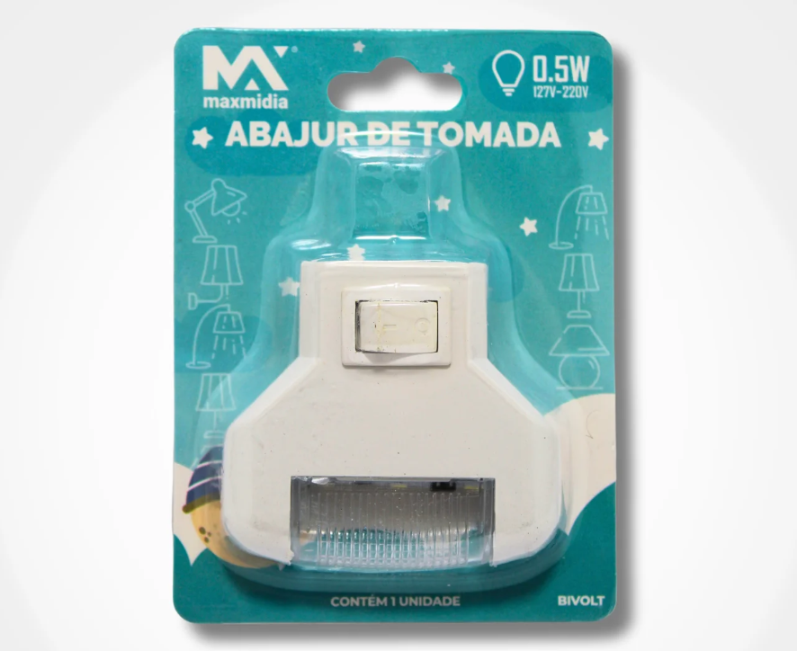 ABAJUR DE TOMADA MAXMIDIA ABAJUR DE TOMADA MAXMIDIA