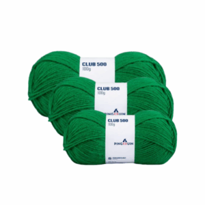 KIT COM 10 UNIDADES - FIO CLUB 500 PINGOUIN 40G