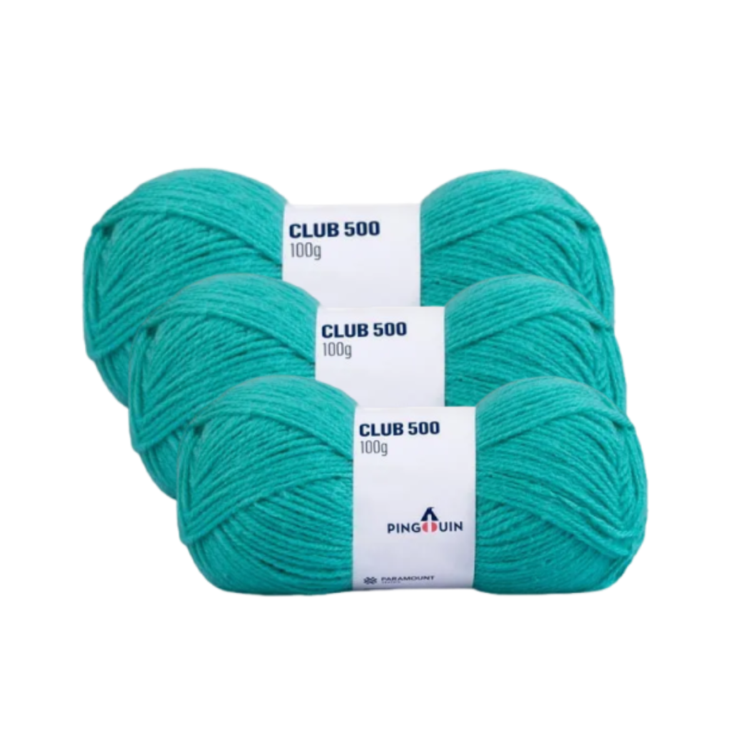 KIT COM 10 UNIDADES – FIO CLUB 500 PINGOUIN 40G KIT COM 10 UNIDADES - FIO CLUB 500 PINGOUIN 40G