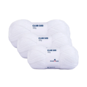 KIT COM 10 UNIDADES - FIO CLUB 500 PINGOUIN 40G