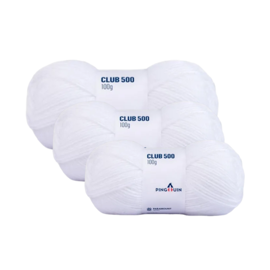 KIT COM 10 UNIDADES – FIO CLUB 500 PINGOUIN 40G KIT COM 10 UNIDADES - FIO CLUB 500 PINGOUIN 40G