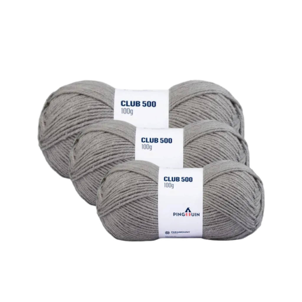 KIT COM 10 UNIDADES – FIO CLUB 500 PINGOUIN 40G KIT COM 10 UNIDADES - FIO CLUB 500 PINGOUIN 40G