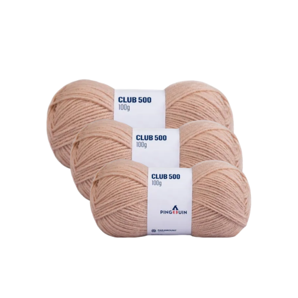 KIT COM 10 UNIDADES – FIO CLUB 500 PINGOUIN 40G KIT COM 10 UNIDADES - FIO CLUB 500 PINGOUIN 40G