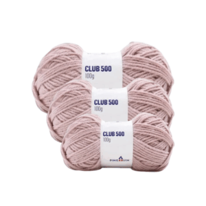 KIT COM 10 UNIDADES - FIO CLUB 500 PINGOUIN 40G