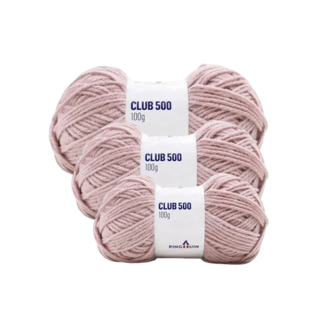 KIT COM 10 UNIDADES – FIO CLUB 500 PINGOUIN 40G KIT COM 10 UNIDADES - FIO CLUB 500 PINGOUIN 40G