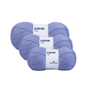 KIT COM 10 UNIDADES - FIO CLUB 500 PINGOUIN 40G