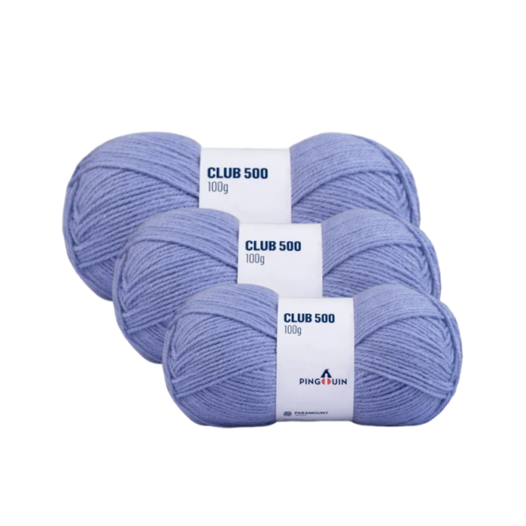 KIT COM 10 UNIDADES – FIO CLUB 500 PINGOUIN 40G KIT COM 10 UNIDADES - FIO CLUB 500 PINGOUIN 40G