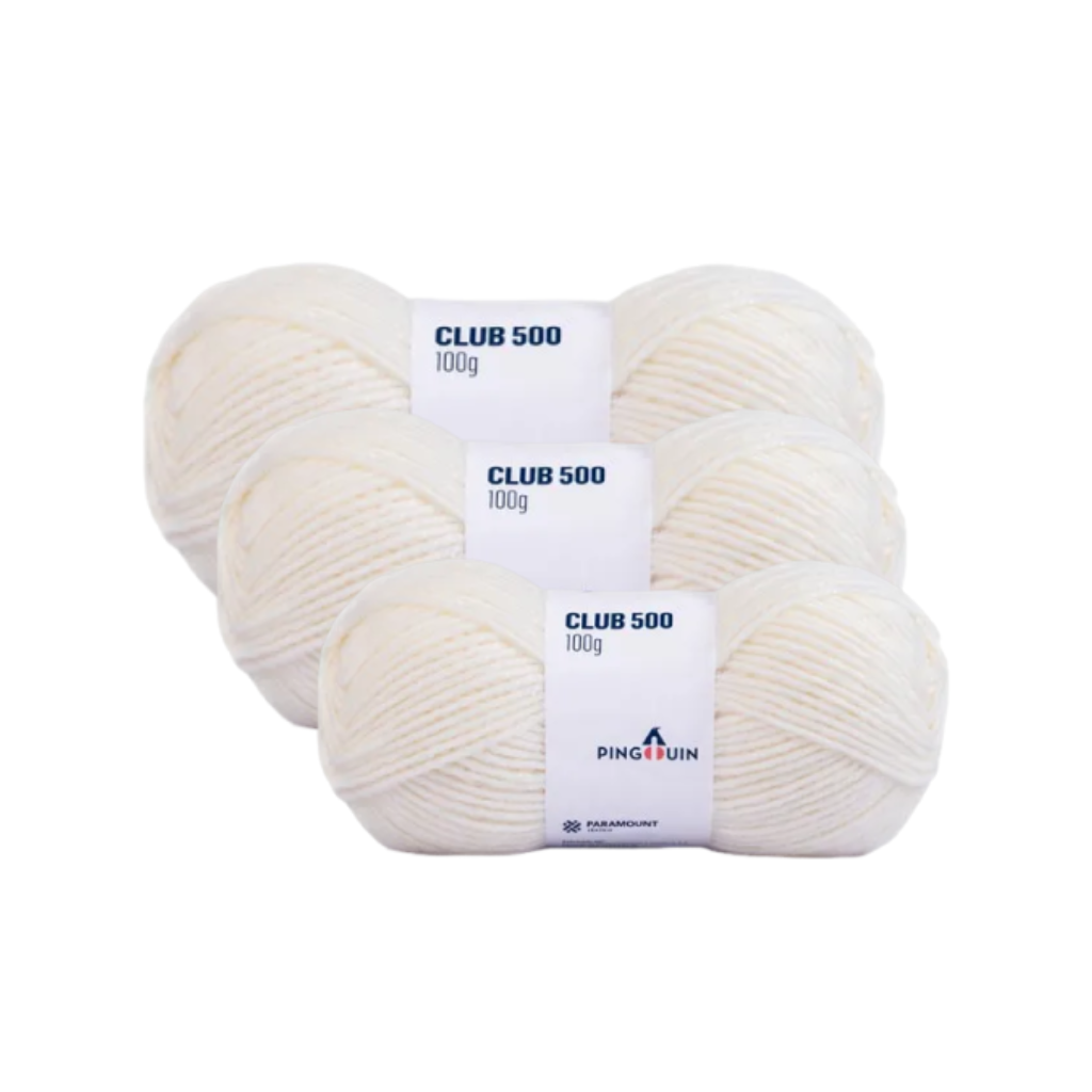 KIT COM 10 UNIDADES – FIO CLUB 500 PINGOUIN 40G KIT COM 10 UNIDADES - FIO CLUB 500 PINGOUIN 40G