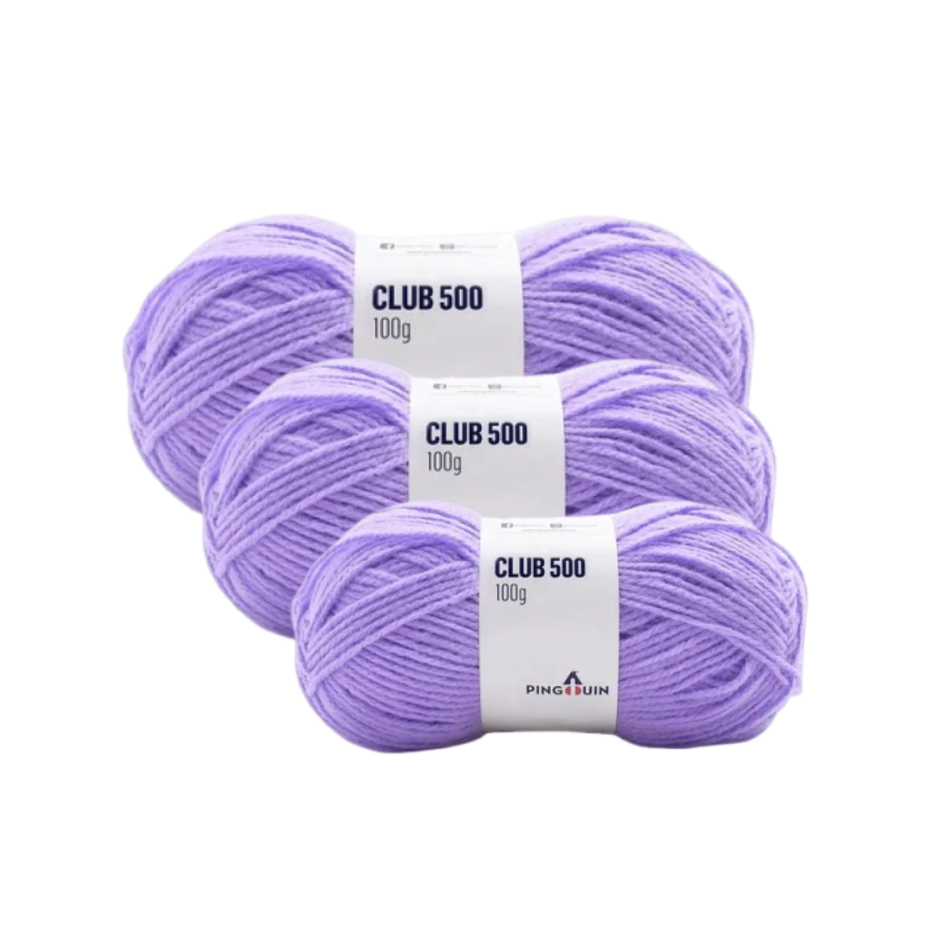 KIT COM 10 UNIDADES – FIO CLUB 500 PINGOUIN 40G KIT COM 10 UNIDADES - FIO CLUB 500 PINGOUIN 40G