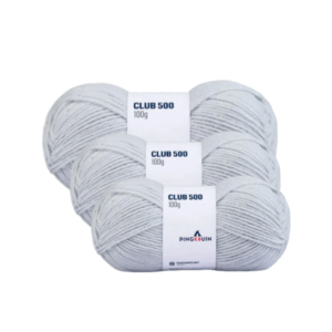 KIT COM 10 UNIDADES - FIO CLUB 500 PINGOUIN 40G