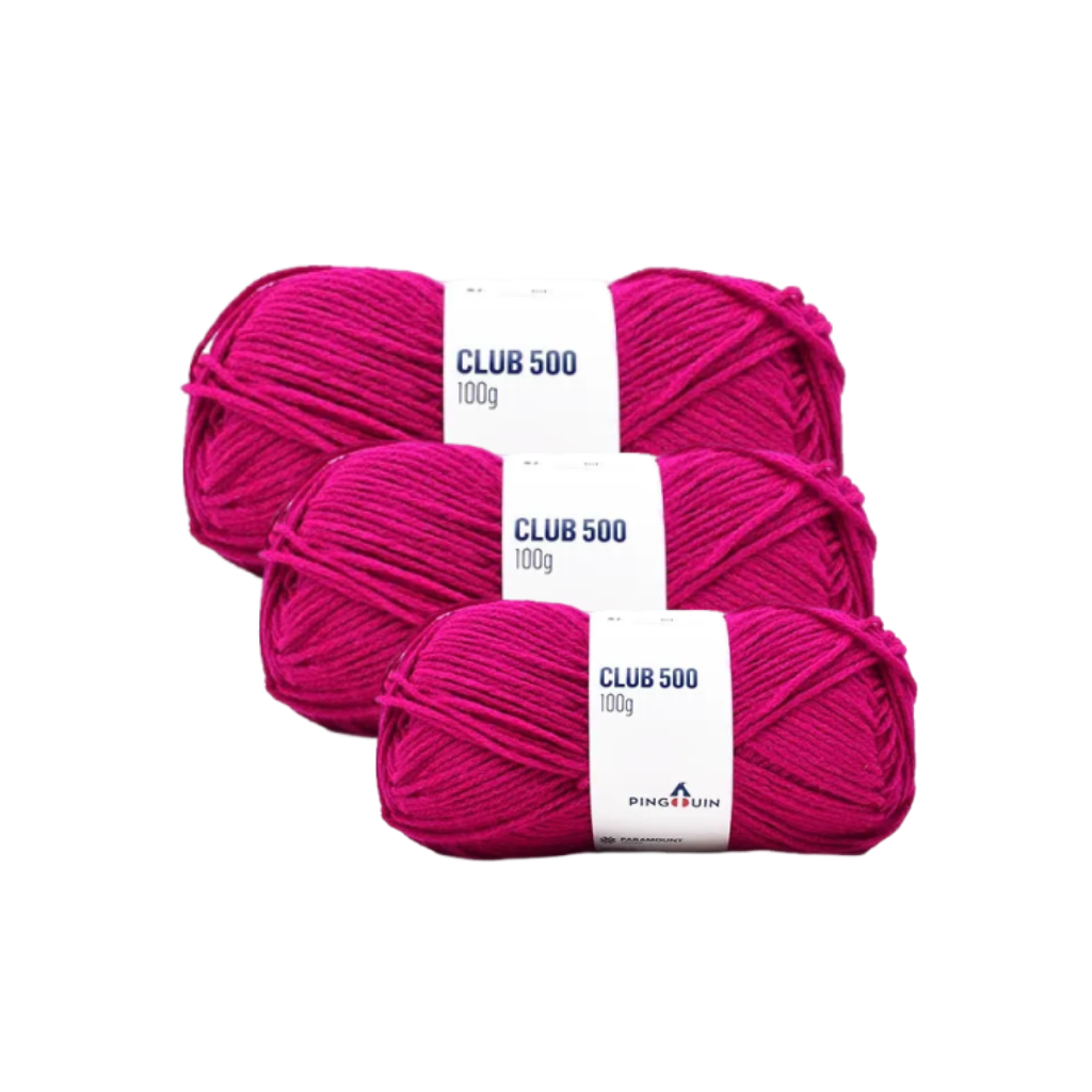 KIT COM 10 UNIDADES – FIO CLUB 500 PINGOUIN 40G KIT COM 10 UNIDADES - FIO CLUB 500 PINGOUIN 40G