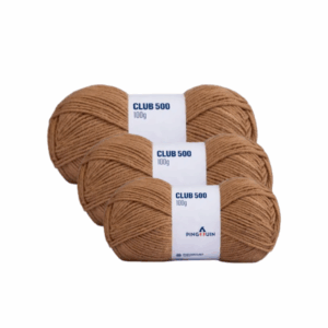 KIT COM 10 UNIDADES - FIO CLUB 500 PINGOUIN 40G