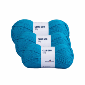 KIT COM 10 UNIDADES - FIO CLUB 500 PINGOUIN 40G