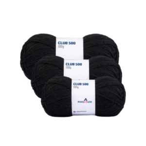 KIT COM 10 UNIDADES - FIO CLUB 500 PINGOUIN 40G