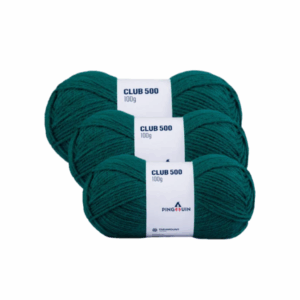 KIT COM 10 UNIDADES - FIO CLUB 500 PINGOUIN 40G