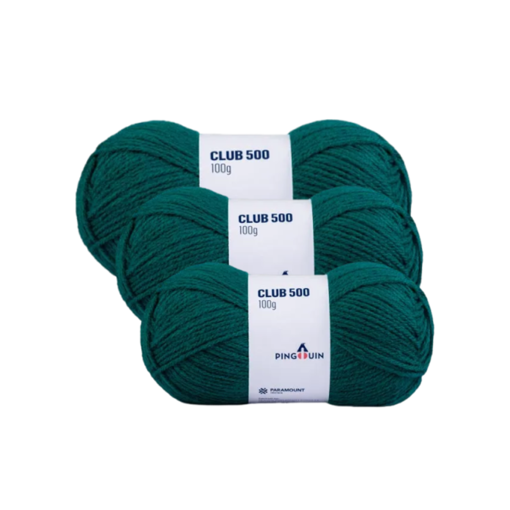 KIT COM 10 UNIDADES – FIO CLUB 500 PINGOUIN 40G KIT COM 10 UNIDADES - FIO CLUB 500 PINGOUIN 40G