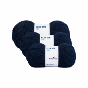 KIT COM 10 UNIDADES - FIO CLUB 500 PINGOUIN 40G