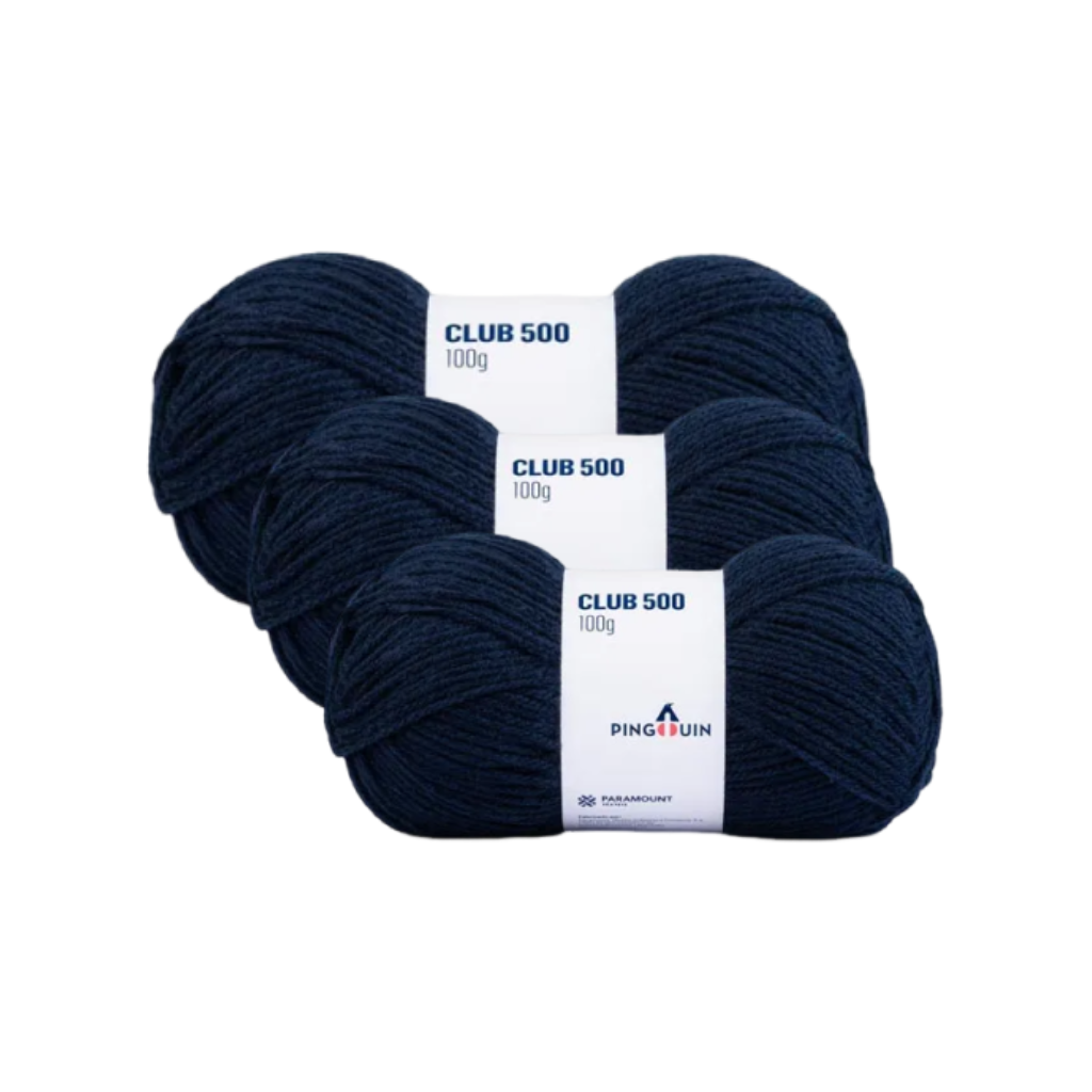 KIT COM 10 UNIDADES – FIO CLUB 500 PINGOUIN 40G KIT COM 10 UNIDADES - FIO CLUB 500 PINGOUIN 40G