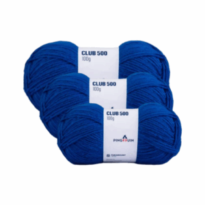 KIT COM 10 UNIDADES - FIO CLUB 500 PINGOUIN 40G