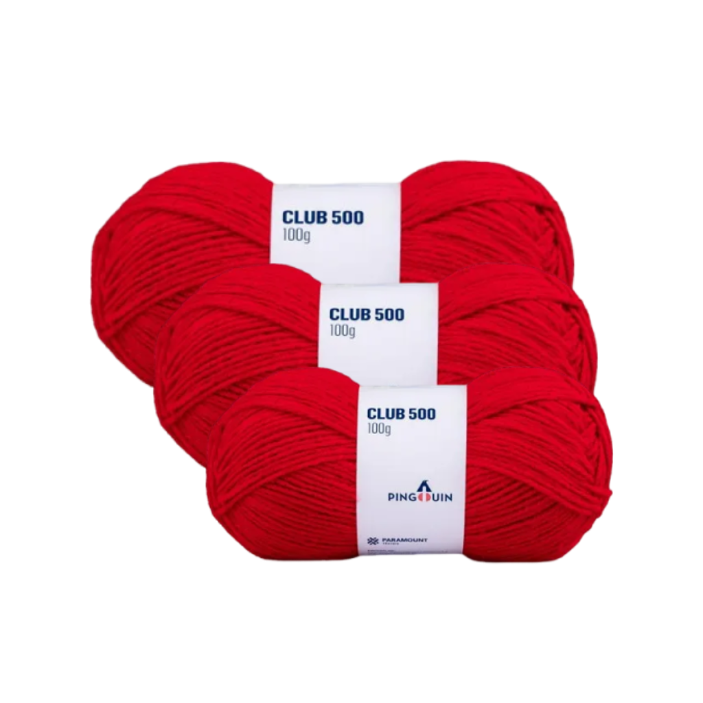 KIT COM 10 UNIDADES – FIO CLUB 500 PINGOUIN 40G KIT COM 10 UNIDADES - FIO CLUB 500 PINGOUIN 40G