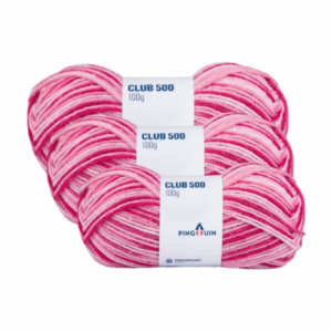 KIT COM 10 UNIDADES - FIO CLUB 500 PINGOUIN 40G