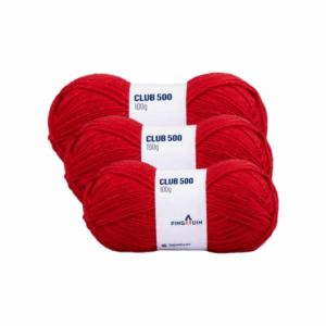 KIT COM 10 UNIDADES - FIO CLUB 500 PINGOUIN 40G