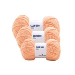 KIT COM 10 UNIDADES - FIO CLUB 500 PINGOUIN 40G