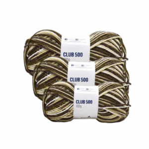 KIT COM 10 UNIDADES - FIO CLUB 500 PINGOUIN 40G