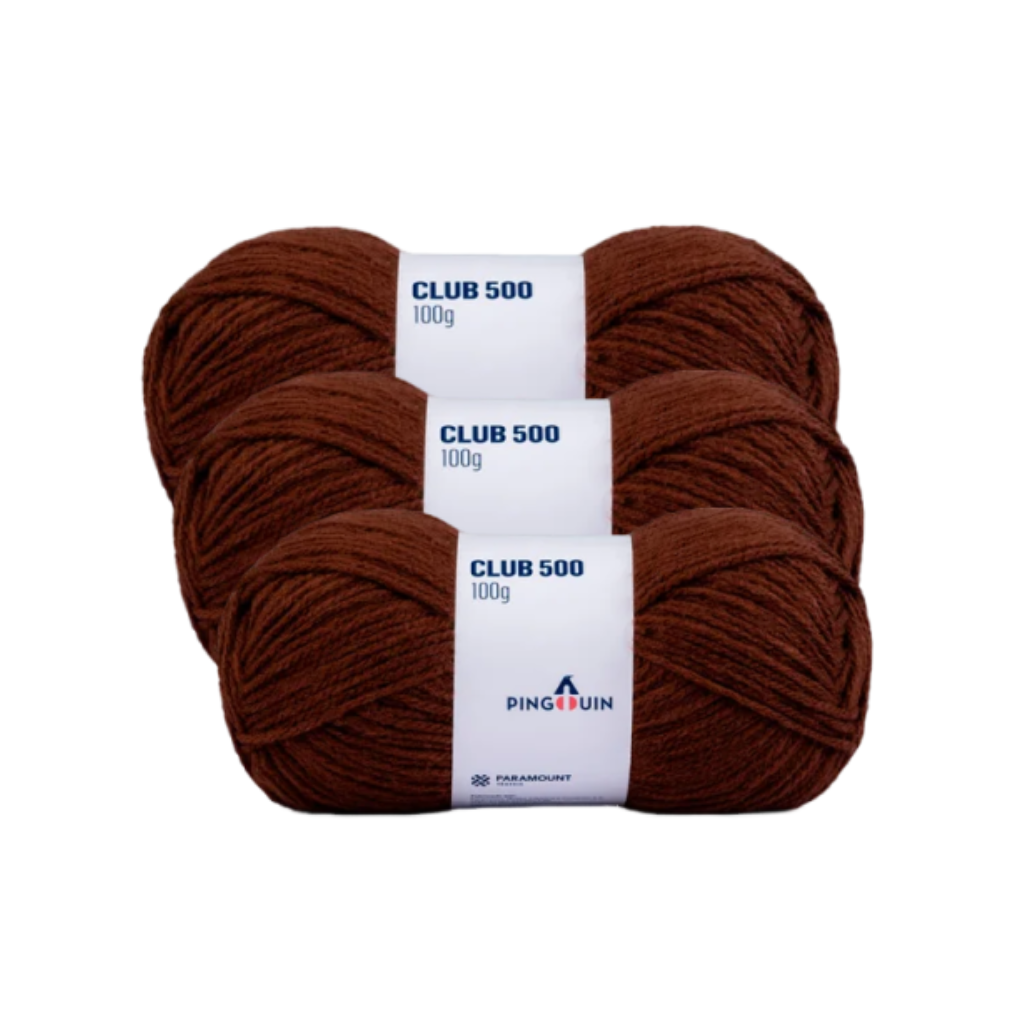 KIT COM 10 UNIDADES – FIO CLUB 500 PINGOUIN 40G KIT COM 10 UNIDADES - FIO CLUB 500 PINGOUIN 40G