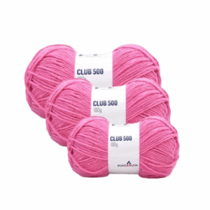 KIT COM 10 UNIDADES - FIO CLUB 500 PINGOUIN 40G