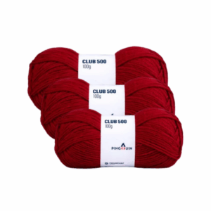 KIT COM 10 UNIDADES - FIO CLUB 500 PINGOUIN 40G