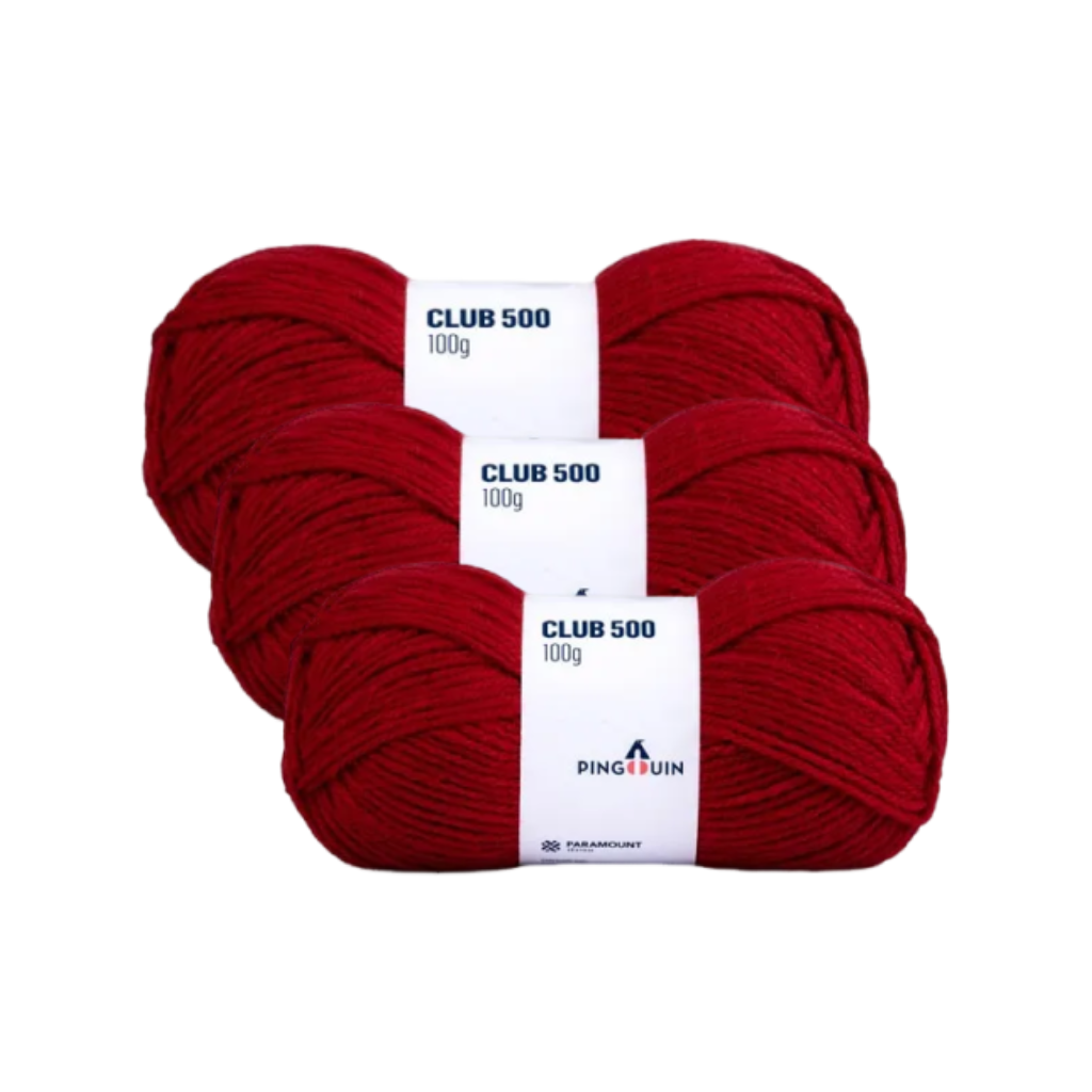 KIT COM 10 UNIDADES – FIO CLUB 500 PINGOUIN 40G KIT COM 10 UNIDADES - FIO CLUB 500 PINGOUIN 40G