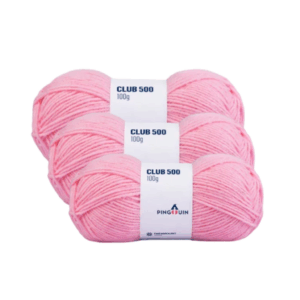 KIT COM 10 UNIDADES - FIO CLUB 500 PINGOUIN 40G