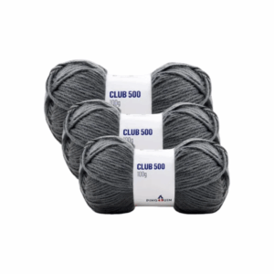 KIT COM 10 UNIDADES - FIO CLUB 500 PINGOUIN 40G