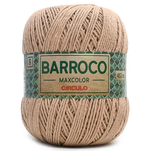 BARBANTE BARROCO MAXCOLOR N6 CIRCULO 400G BARBANTE BARROCO MAXCOLOR N6 CIRCULO 400G