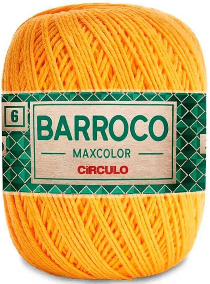 BARBANTE BARROCO MAXCOLOR N6 CIRCULO 400G BARBANTE BARROCO MAXCOLOR N6 CIRCULO 400G