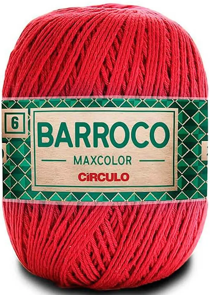 BARBANTE BARROCO MAXCOLOR N6 CIRCULO 400G BARBANTE BARROCO MAXCOLOR N6 CIRCULO 400G