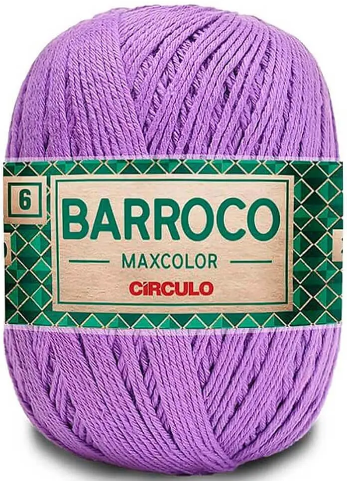 BARBANTE BARROCO MAXCOLOR N6 CIRCULO 400G BARBANTE BARROCO MAXCOLOR N6 CIRCULO 400G