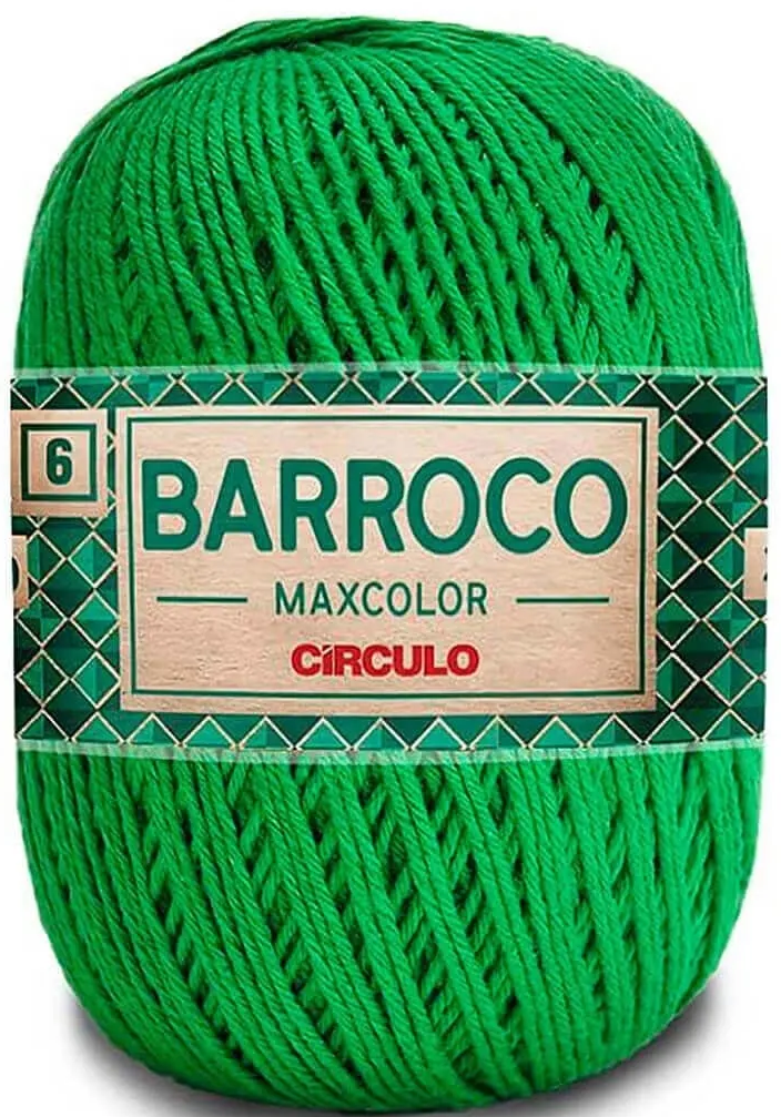 BARBANTE BARROCO MAXCOLOR N6 CIRCULO 400G BARBANTE BARROCO MAXCOLOR N6 CIRCULO 400G